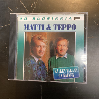 Matti ja Teppo - 20 suosikkia CD (M-/VG+) -iskelmä-